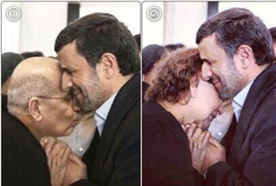 احمدی نژاد و مادر چاوز