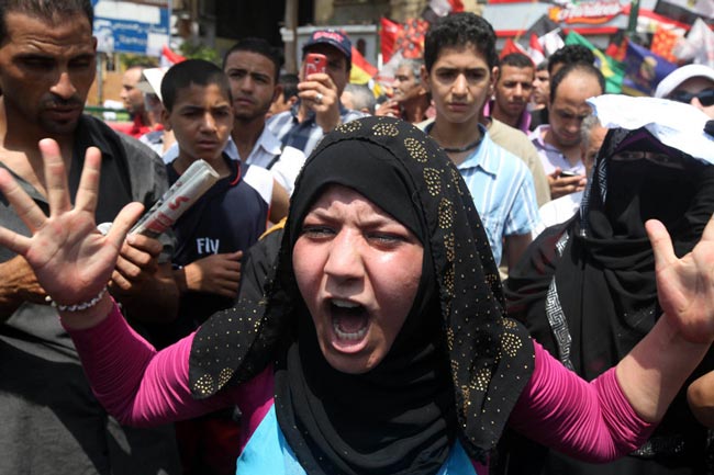 معترضان مصری