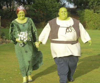 ازدواج واقعی شرک و فیونا! + عکس ( خخخخخ آخر خنده ) 1
