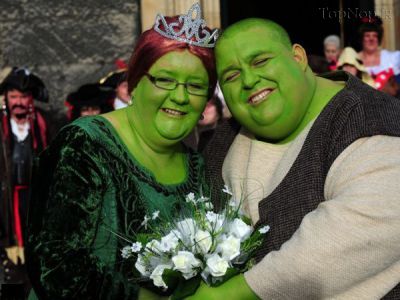 ازدواج واقعی شرک و فیونا! + عکس ( خخخخخ آخر خنده ) 1