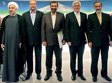 روحانی و رقبای انتخاباتی
