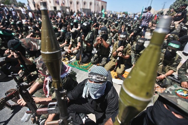 تجمع اعتراضی حماس