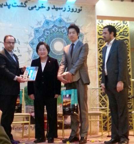 جومونگ در مراسم جشن نوروز مهمان ایرانی ها شد 1