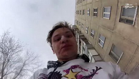 جوانِ روسی پس از خودسوزی از طبقه نهم پرید (+عکس)