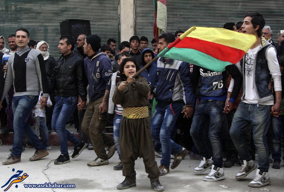 شادی مردم پس از آزادی کوبانی (عکس)