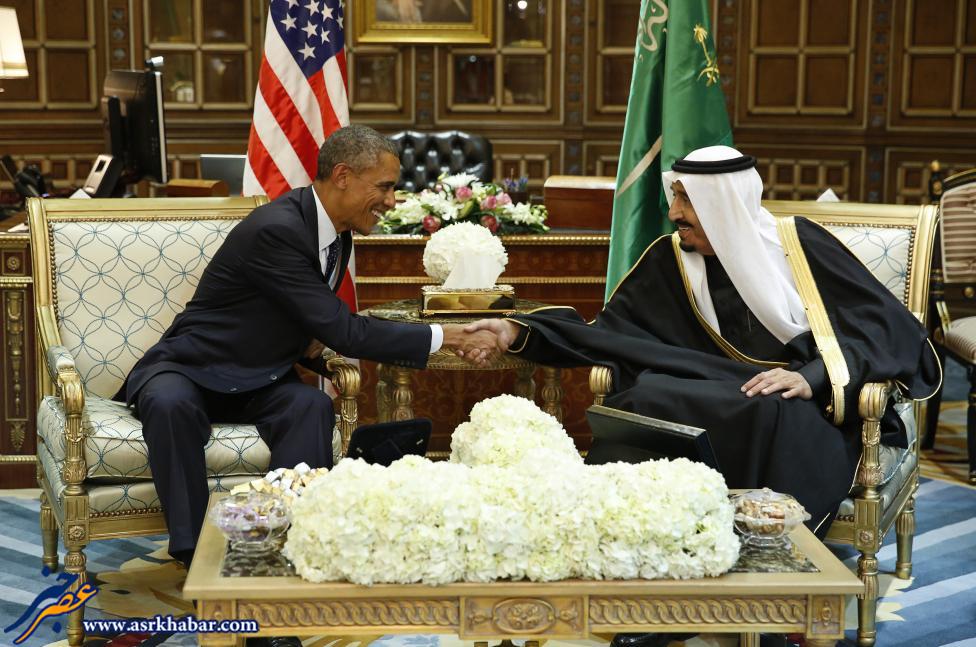 سفر اوباما به عربستان (عکس)