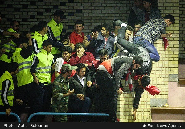 تصاویری درگیری خونین لیگ برتروالیبال(گزارش تصویری)