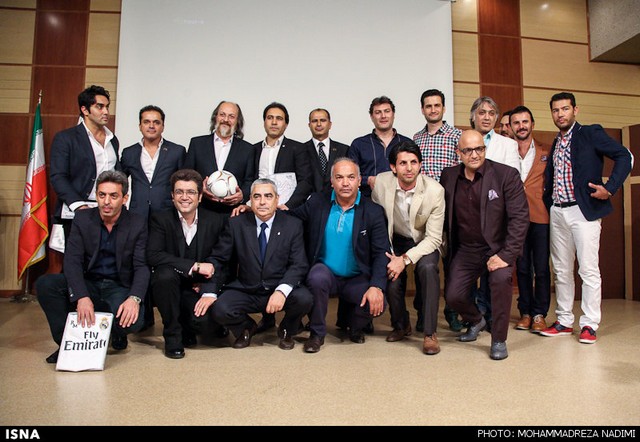 هنرمندان در همایش فونداسیون رئال مادرید در تهران (+عکس)