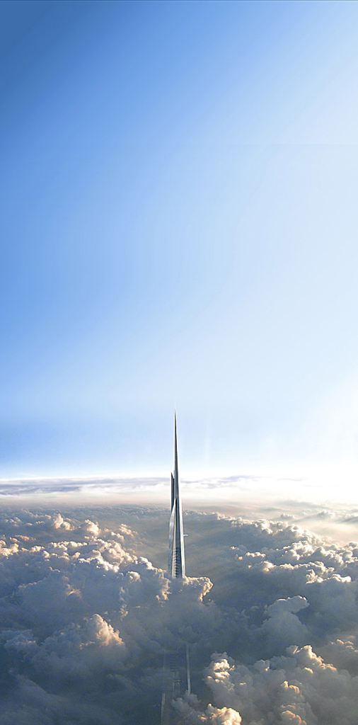 برج یک کیلومتری در عربستان سعودی (عکس)