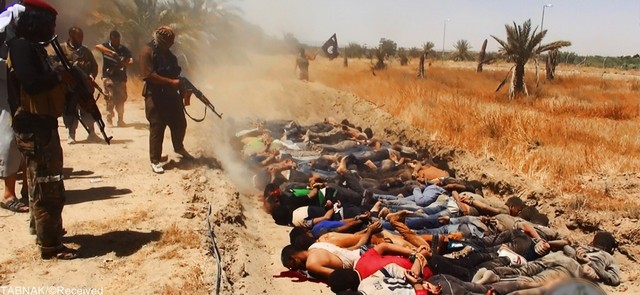 تصاویر جنایت های وحشیانه داعش