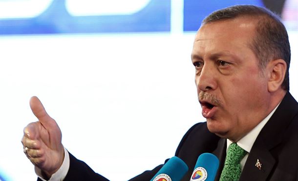 اردوغان : از صبر پلیس ترکیه در حیرتم!