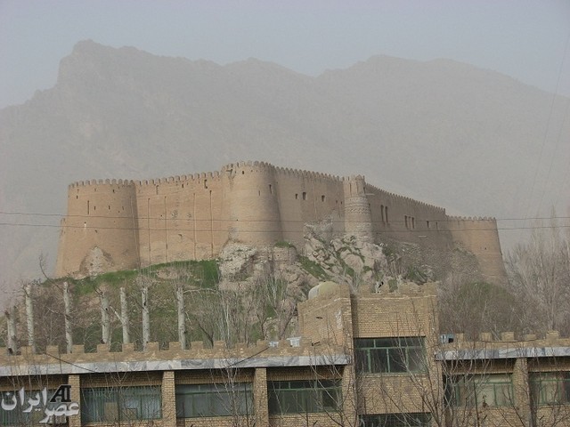قلعه‌ای تاریخی فلک الافلاک در خرم آباد/ عکس کاربران