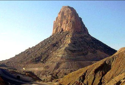 عجیب ترین کوه دنیا در ایران با خواص درمانی (+عکس)