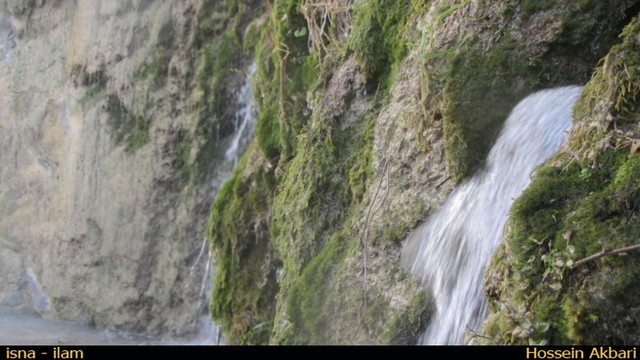 آبشار اما - ملکشاهی در ایلام (عکس)