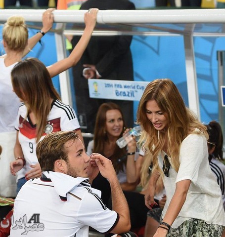 شادی بازیکنان  آلمان و همسرانشان (عکس)