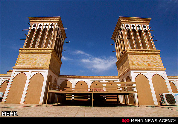تصاویری زیبا از بادگیرها و معماری در شهر یزد