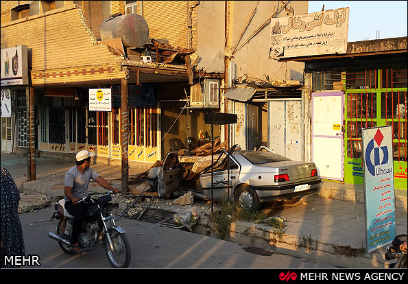 250 زخمی در زلزله آبدانان ایلام (+عکس)