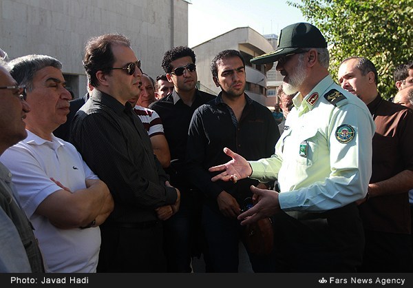 بازگشت سردار رویانیان با لباس پلیس (عکس)