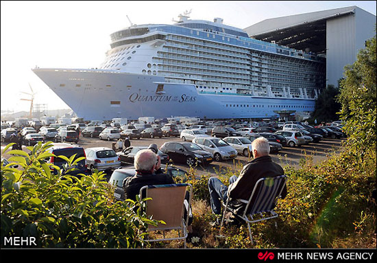 سومین کشتی بزرگ تفریحی جهان‎ (عکس)