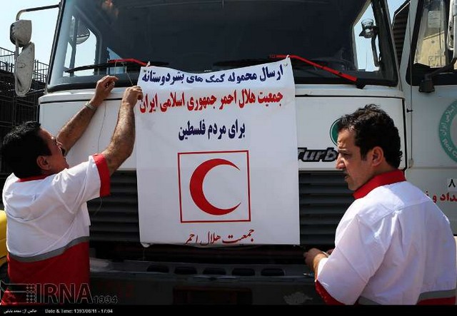 بارگیری محموله امدادی ایران برای کمک به مردم غزه (عکس)