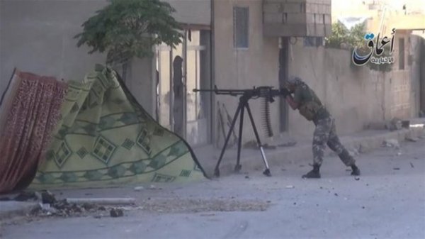 انتشار نخستین تصاویر داعش از داخل شهر کوبانی (+عکس)