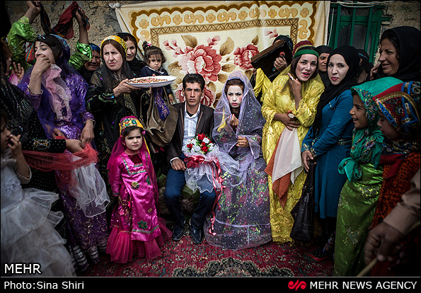 مراسم عروسی در روستاهای کهگیلویه و بویراحمد (عکس)