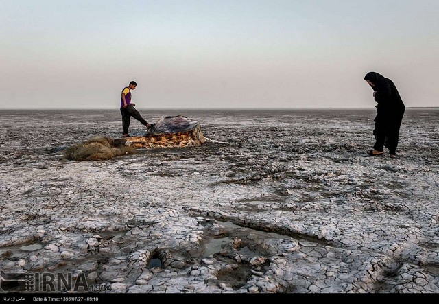 بحران آب در هندیجان خوزستان (عکس)