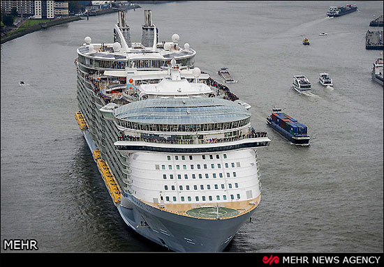 بزرگترین کشتی تفریحی جهان (عکس)