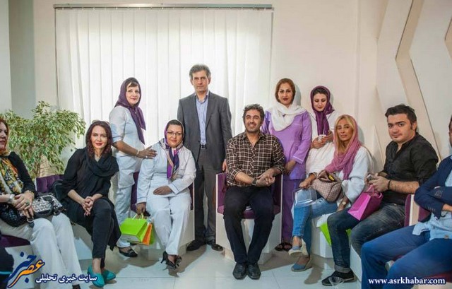 پرستو صالحی ،سحر زکریا در افتتاحیه کلینیک زیبایی (عکس)