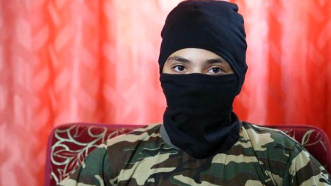 جنگجویان کوچک داعش (+عکس)
