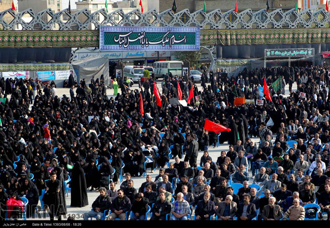 تجمع آمران به معروف و ناهیان از منکر در تهران (عکس)