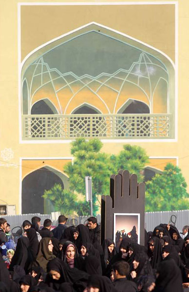 تجمع آمران به معروف و ناهیان از منکر در تهران (عکس)
