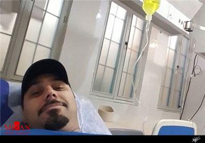آلودگی هوا «احسان خواجه امیری» را به بیمارستان کشاند (+عکس)