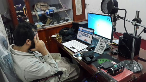 طالبان تیم رسانه‎ای تشکیل داد! (عکس)
