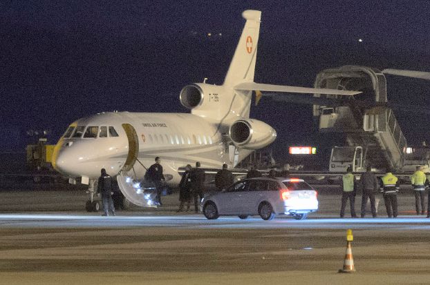 هواپیمای ویژه سوئیس برای انتقال زندانیان ایرانی - آمریکایی از ایران