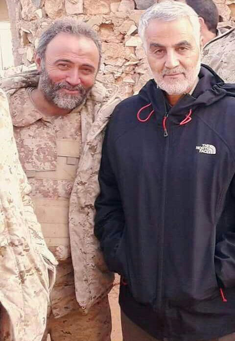 سردار سلیمانی با تیپ اسپرت در شمال حلب (+ عکس)