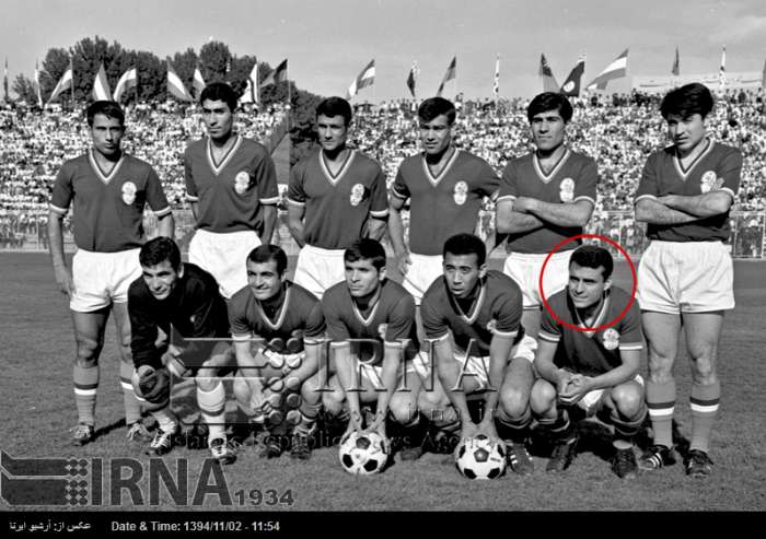 عکس های قدیمی از سرطلایی فوتبال ایران