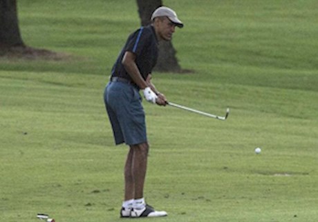سفر اوباما به کالیفرنیا برای بازی گلف