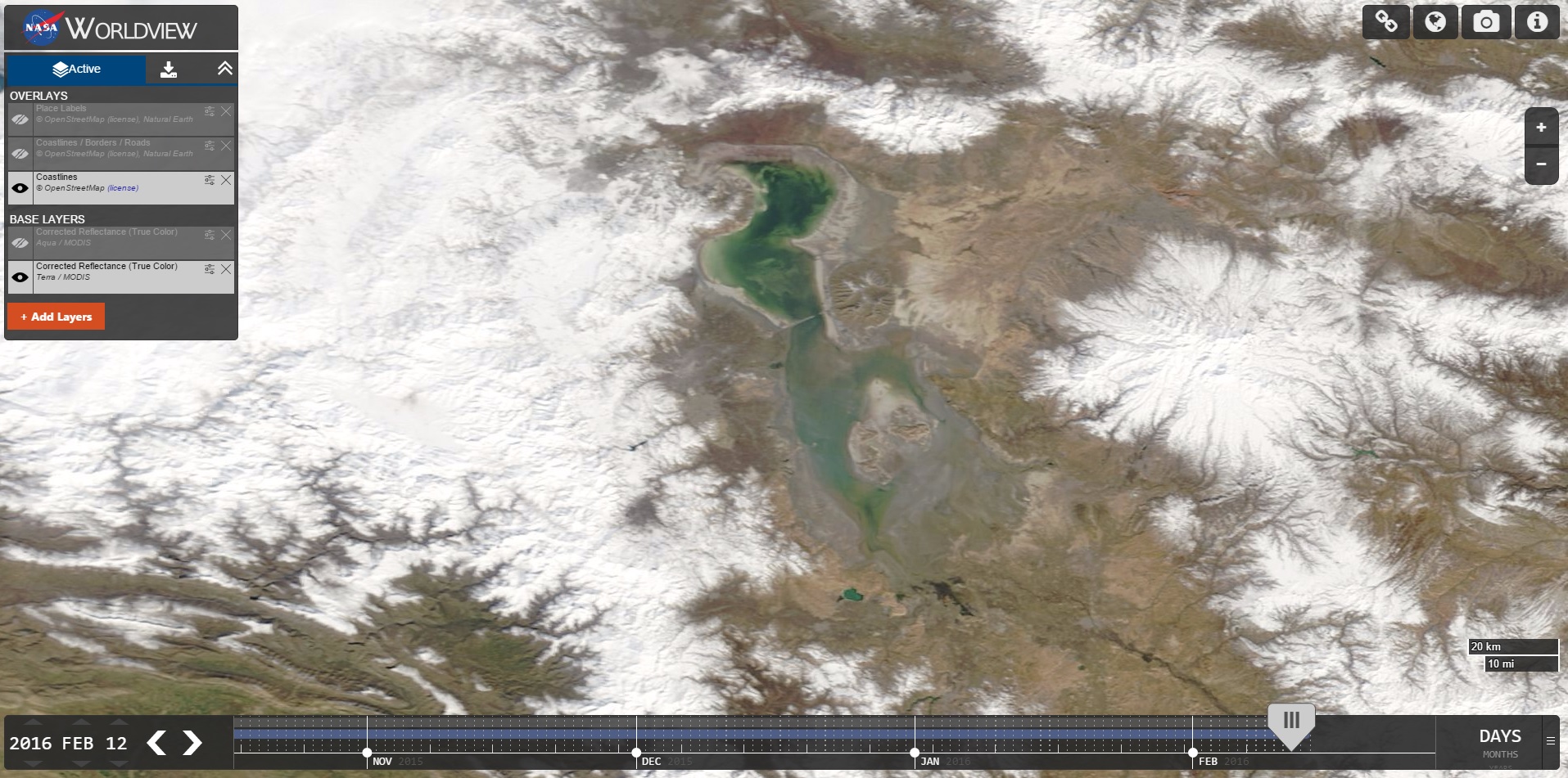 گزارش یک ساله ستاد احیاء دریاچه ارومیه