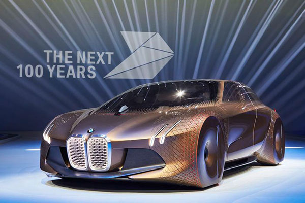 مشخصات بی ام و عکس خودرو زیبا شرکت بی ام و BMW Vision Next 100