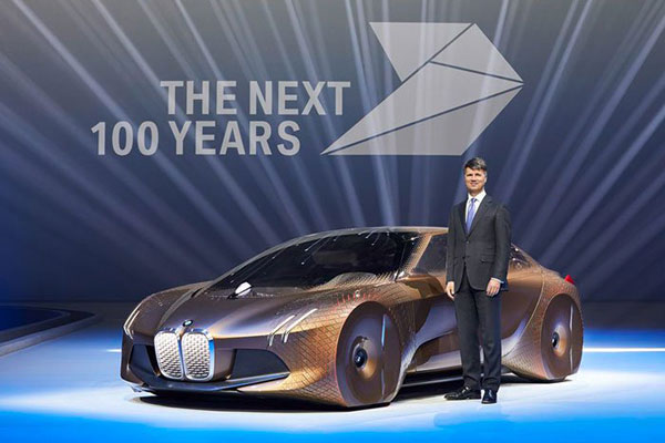 مشخصات بی ام و عکس خودرو زیبا شرکت بی ام و BMW Vision Next 100
