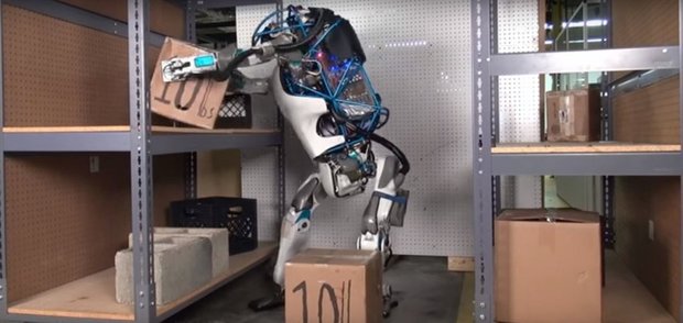 نسل جدید ربات اطلس با قابلیت جابجایی اجسام
