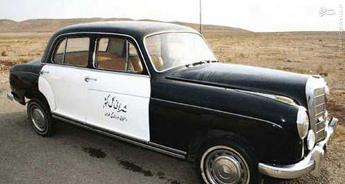 نخستین خودروی پلیس در ایران (+عکس)