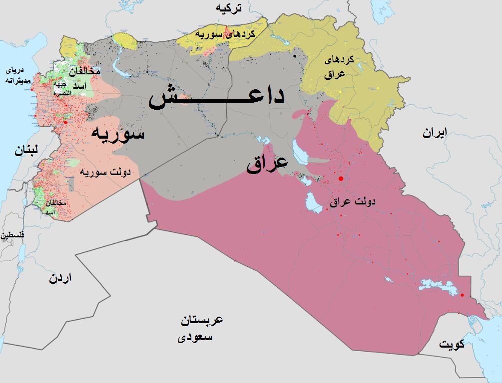 داعش نصف سوریه را گرفت/ همه گذرگاه های مرزی سوریه و عراق در دست داعش