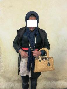پسری که با لباس زنانه سرقت می کرد دستگیر شد(+عکس)