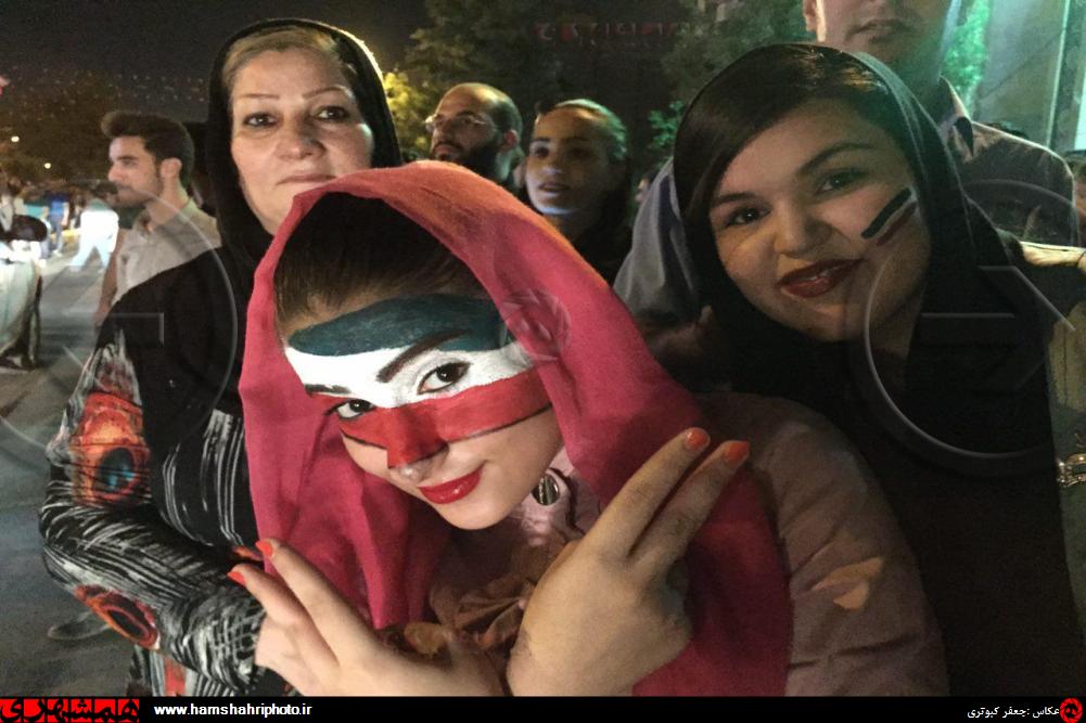 جشن هسته ای در خیابان های تهران و دیگر شهرهای ایران