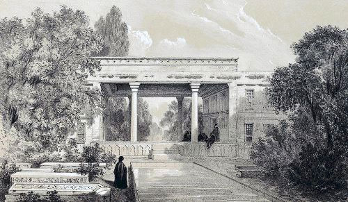 آرامگاه حافظ 200 سال پیش (عکس)