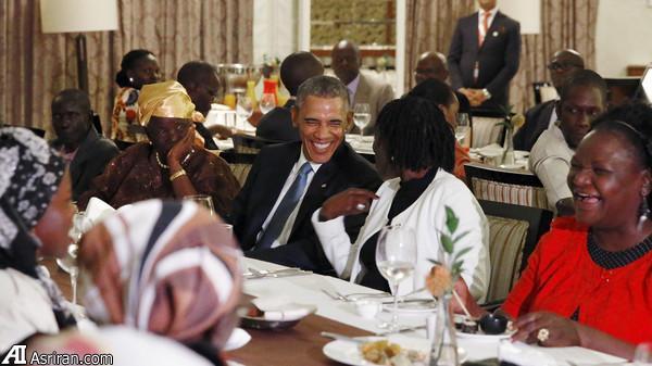 اوباما در کنیا با خواهرش دیدار کرد (عکس)
