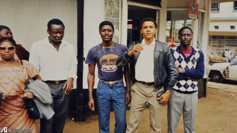 انتشار تصاویر منتشر نشده از اوباما در کنیا (+عکس)