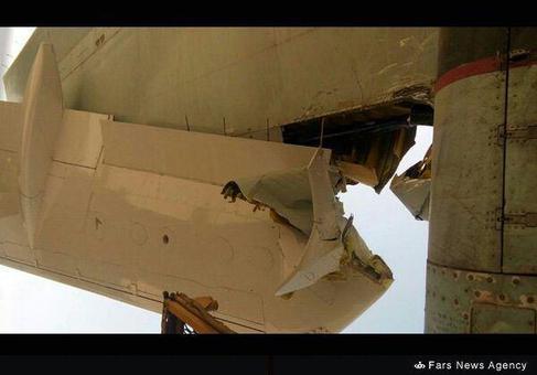 برخورد دو هواپیما در فرودگاه مهرآباد (+عکس)